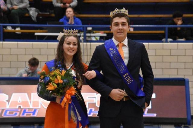 Schoolfield, Denton crowned Frankfort homecoming queen, king